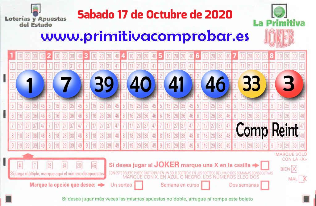 Primitiva del 2020-10-17