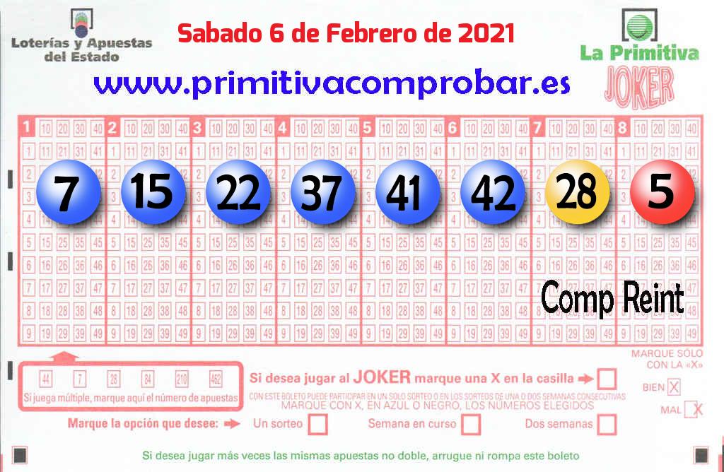 Primitiva del 2021-02-06