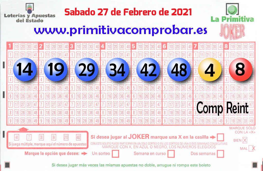 Primitiva del 2021-02-27