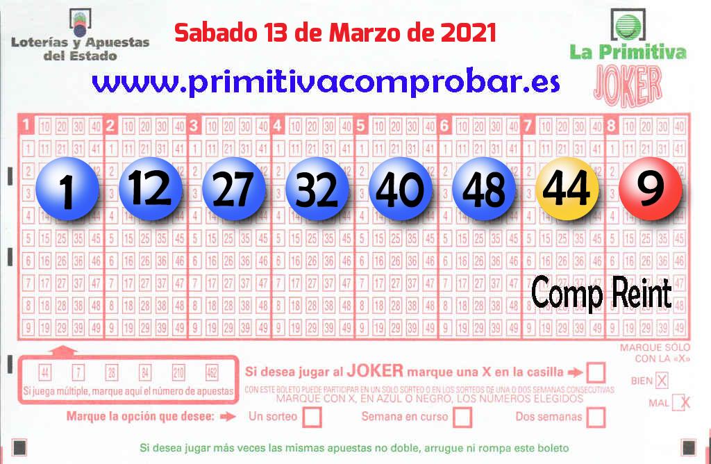 Primitiva del 2021-03-13