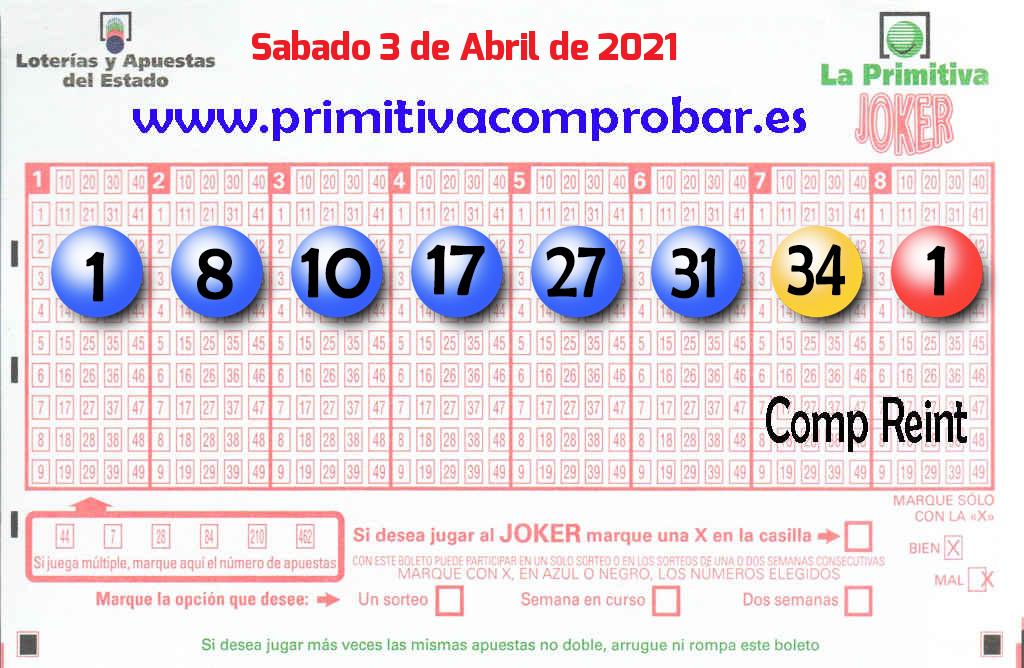 Primitiva del 2021-04-03
