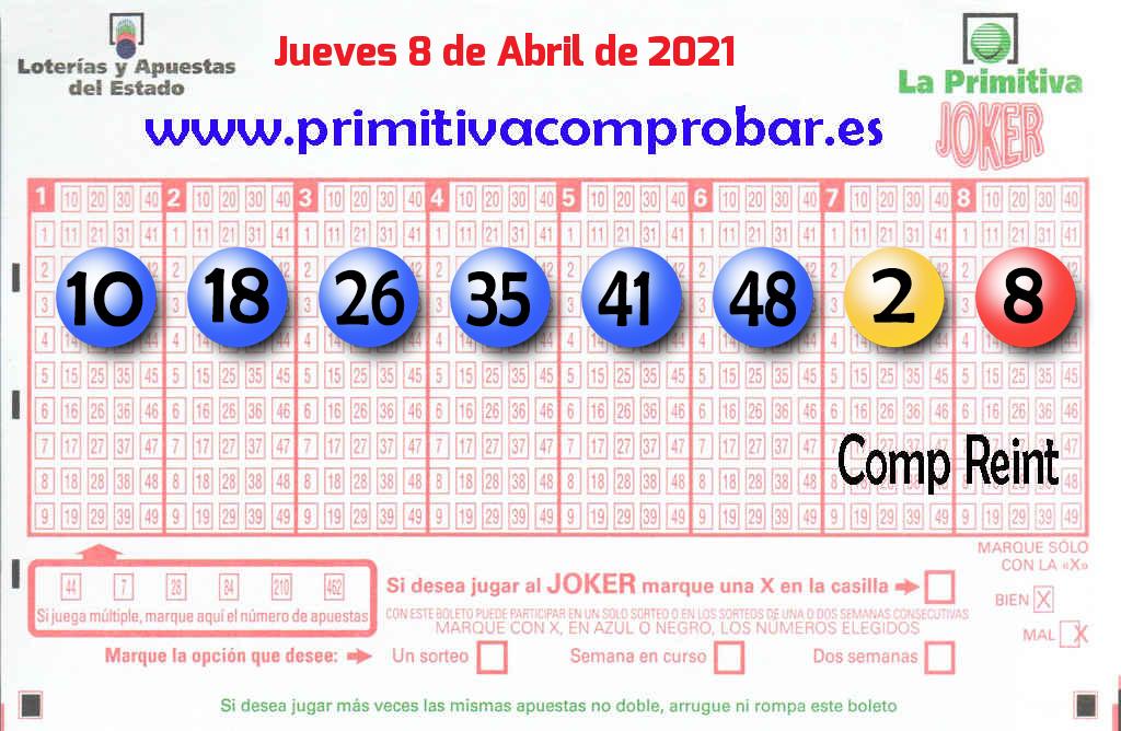 Primitiva del 2021-04-08