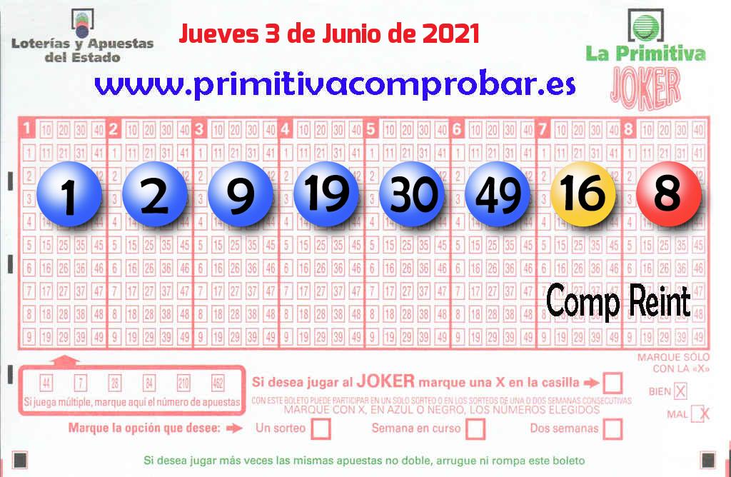 Primitiva del 2021-06-03