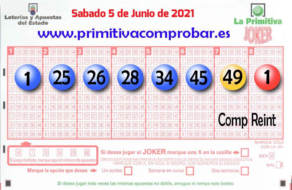 Primitiva del 2021-06-05