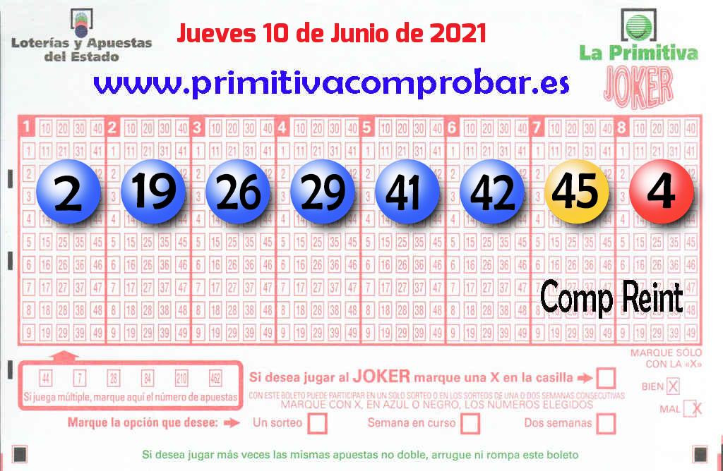Primitiva del 2021-06-10