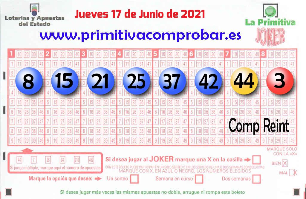 Primitiva del 2021-06-17