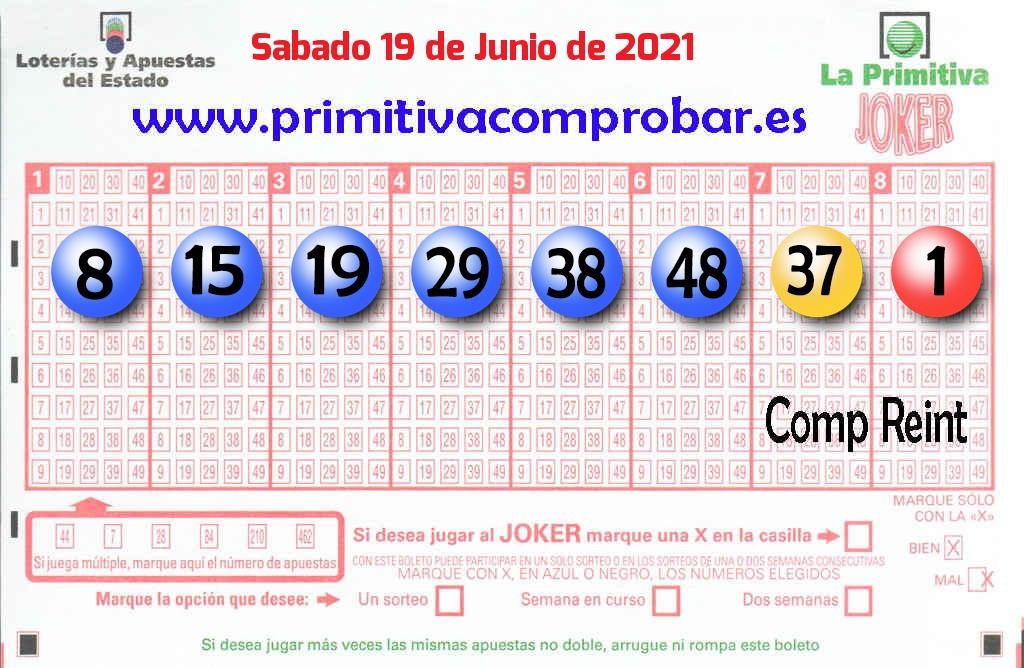 Primitiva del 2021-06-19
