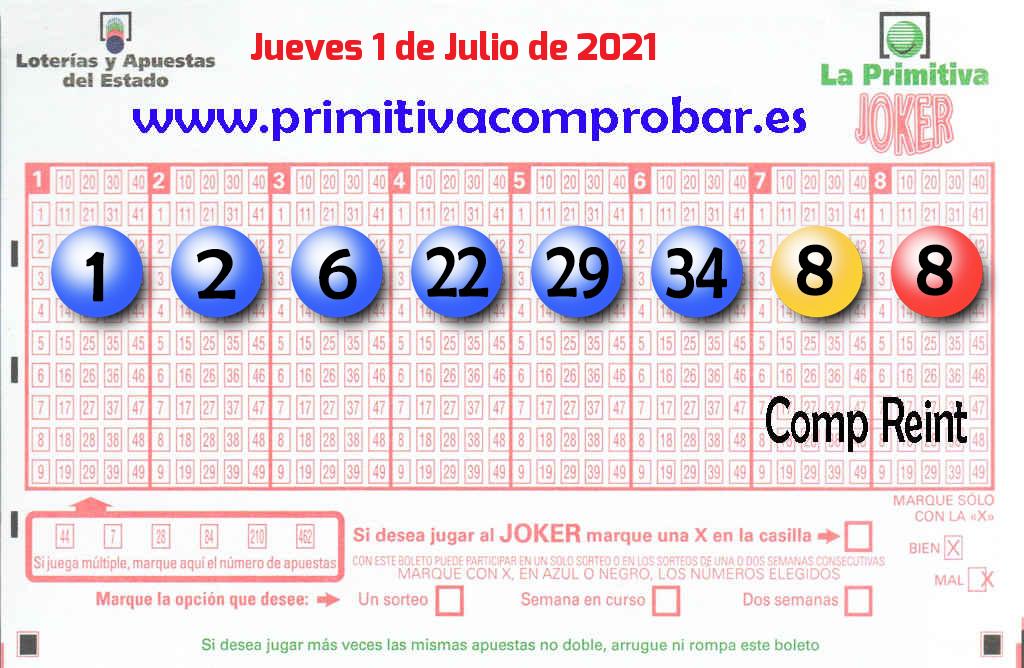 Primitiva del 2021-07-01