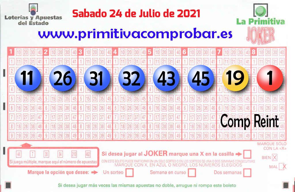 Primitiva del 2021-07-24