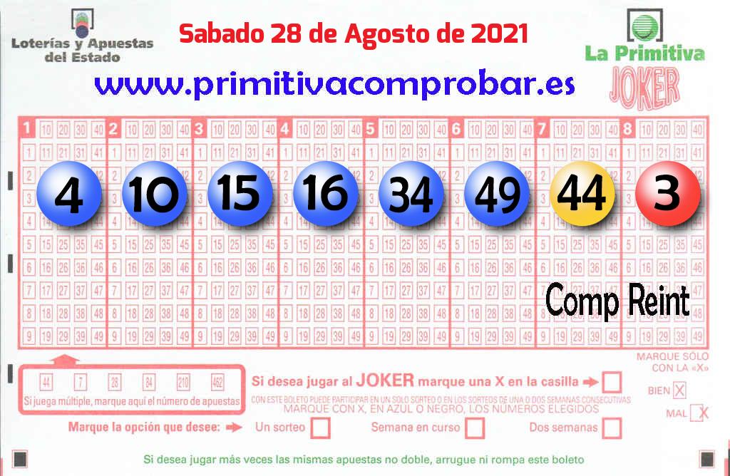 Primitiva del 2021-08-28