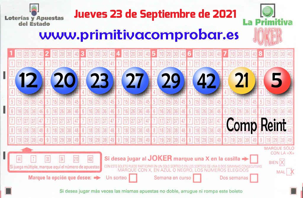 Primitiva del 2021-09-23