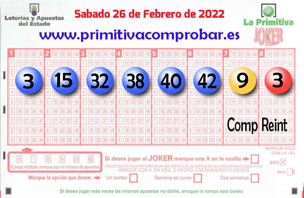 Primitiva del 2022-02-26