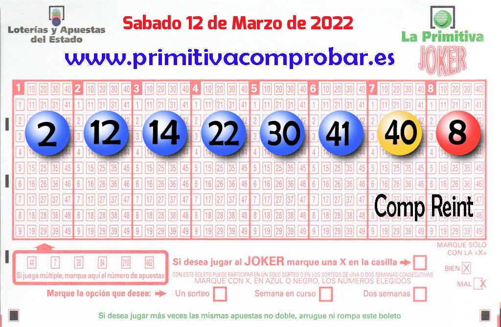 Primitiva del 2022-03-12