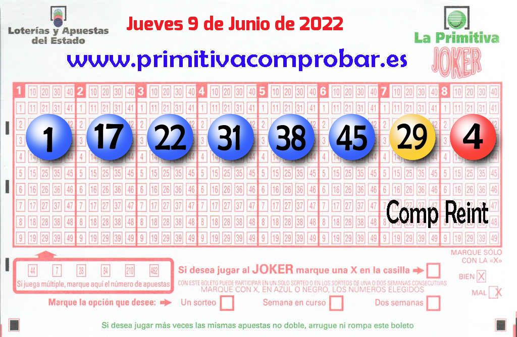 Primitiva del 2022-06-09