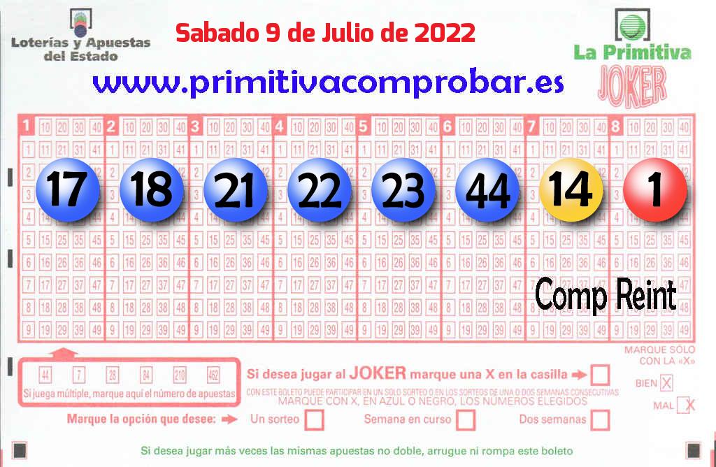 Primitiva del 2022-07-09