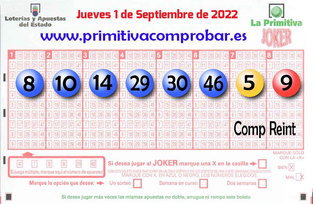 Primitiva del 2022-09-01