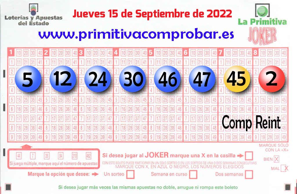 Primitiva del 2022-09-15