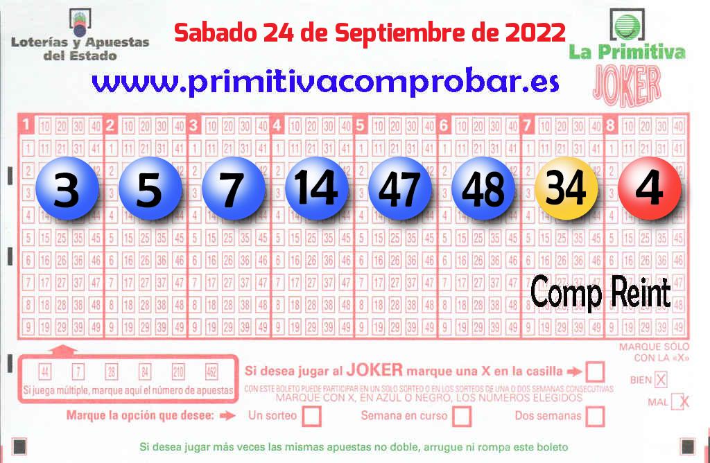 Primitiva del 2022-09-24
