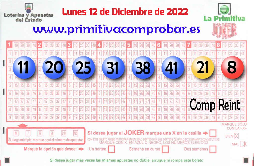 Primitiva del 2022-12-12