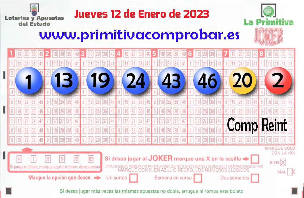 Primitiva del 2023-01-12