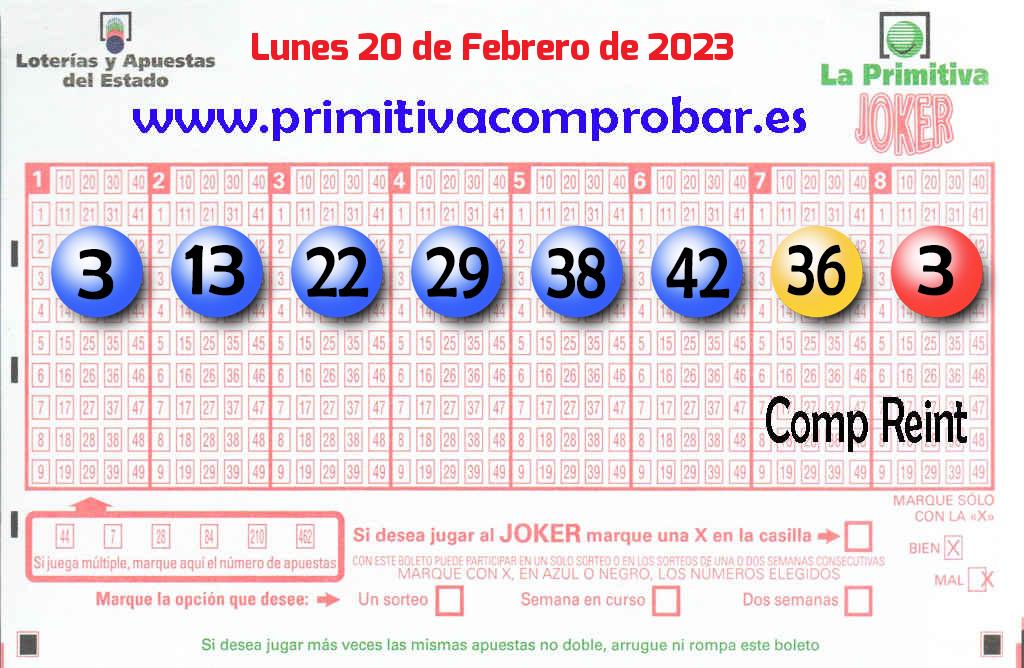 Primitiva del 2023-02-20