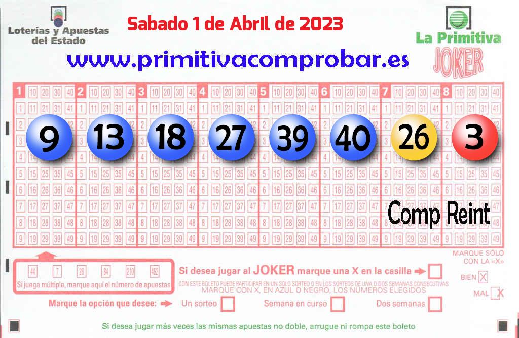 Primitiva del 2023-04-01