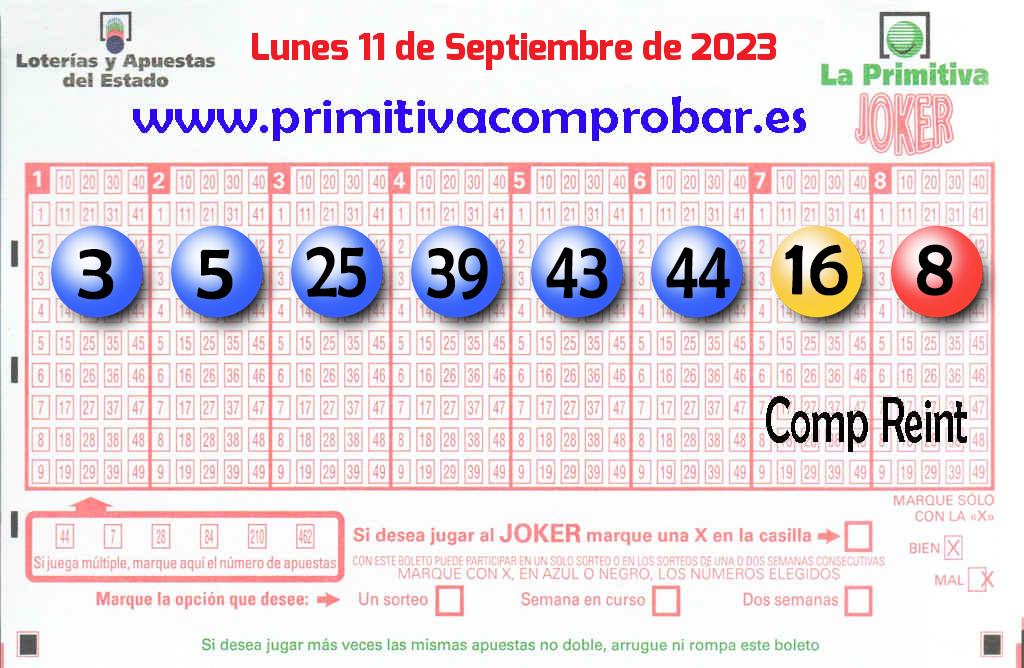 Primitiva del 2023-09-11