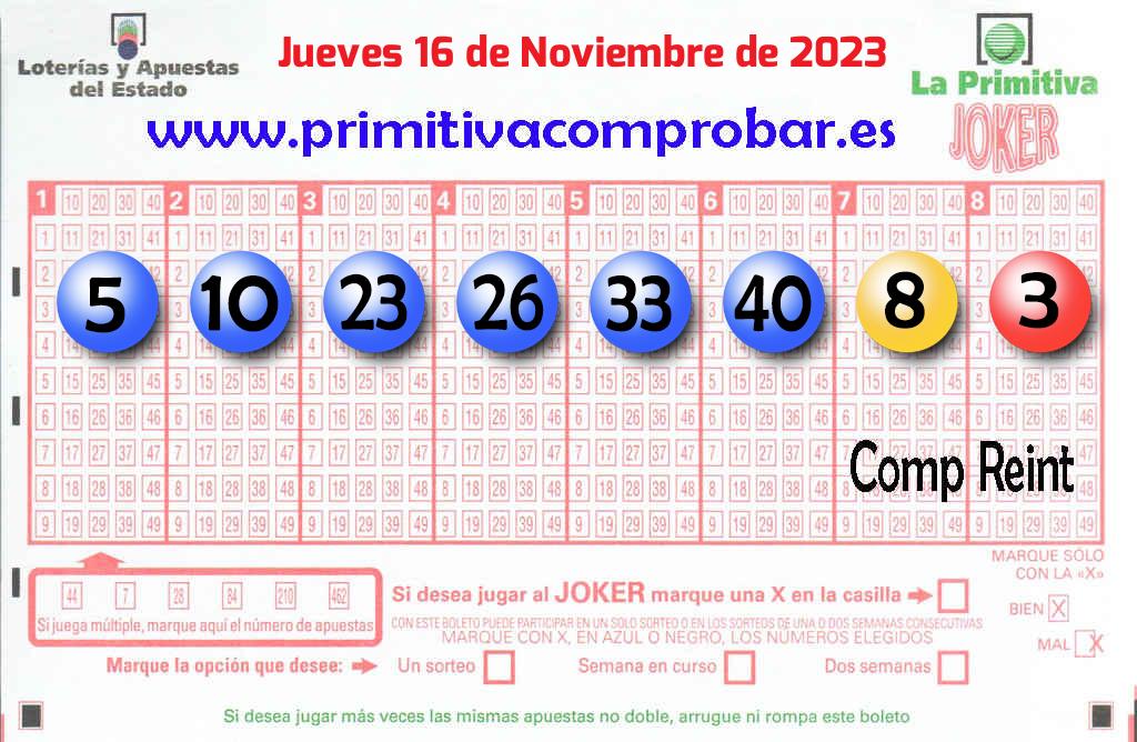 Primitiva del 2023-11-16