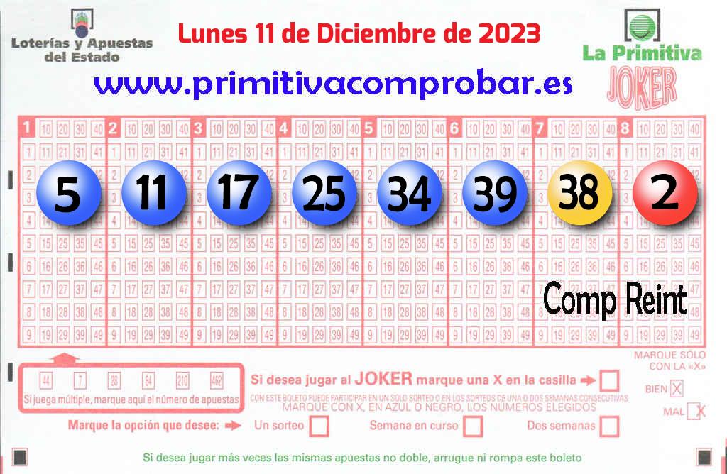 Primitiva del 2023-12-11