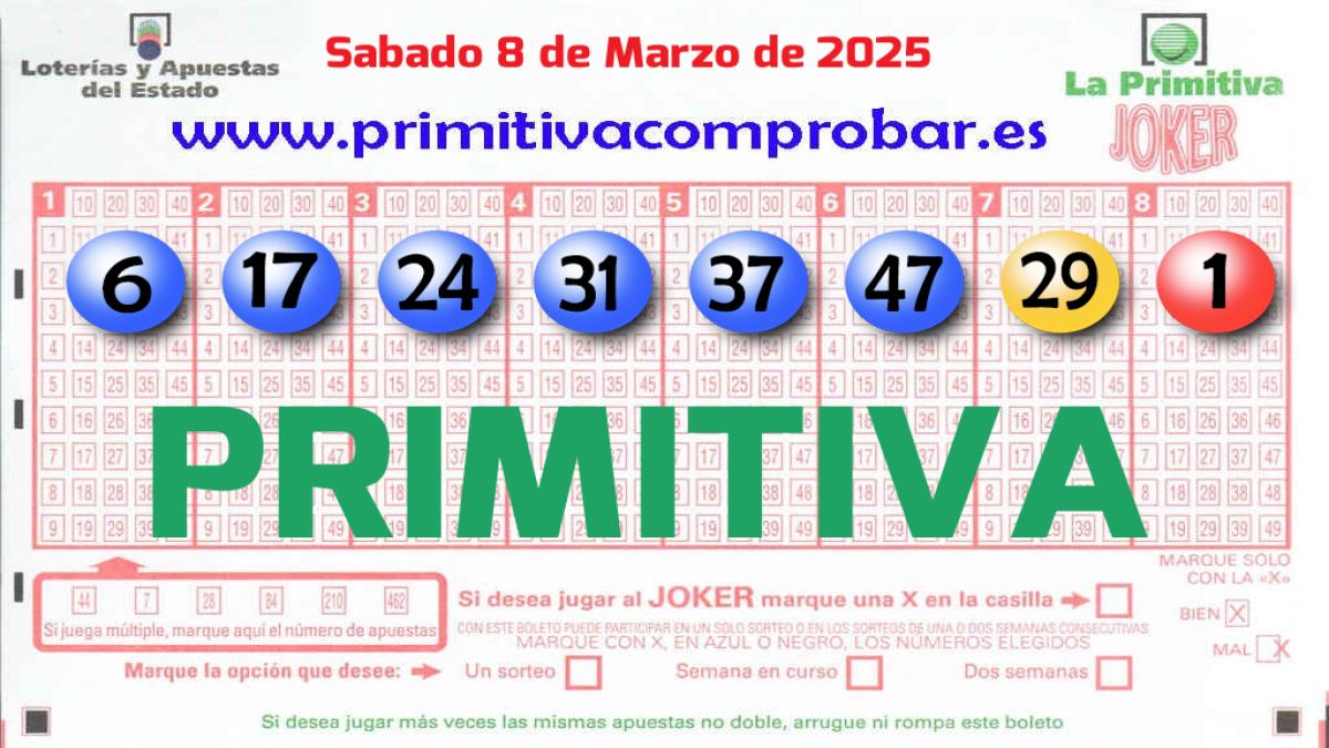 Primitiva del 2025-03-08
