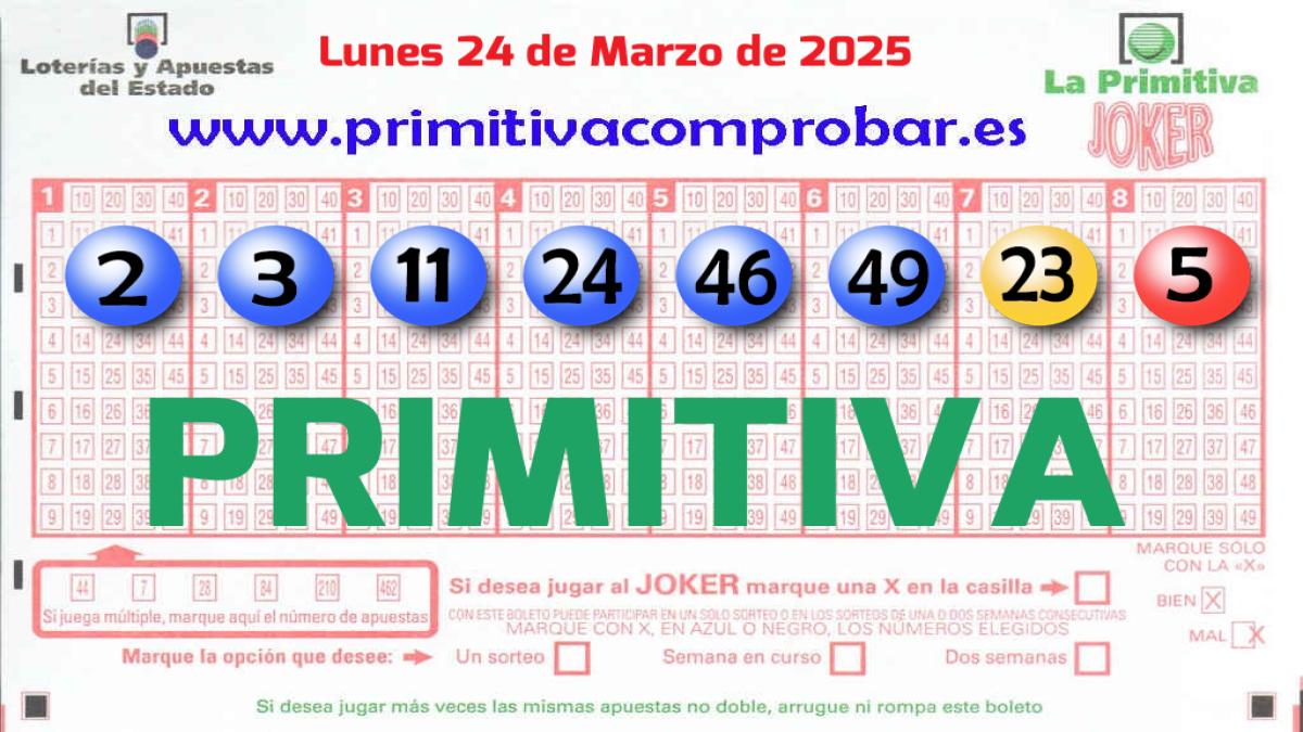 Primitiva del 2025-03-24