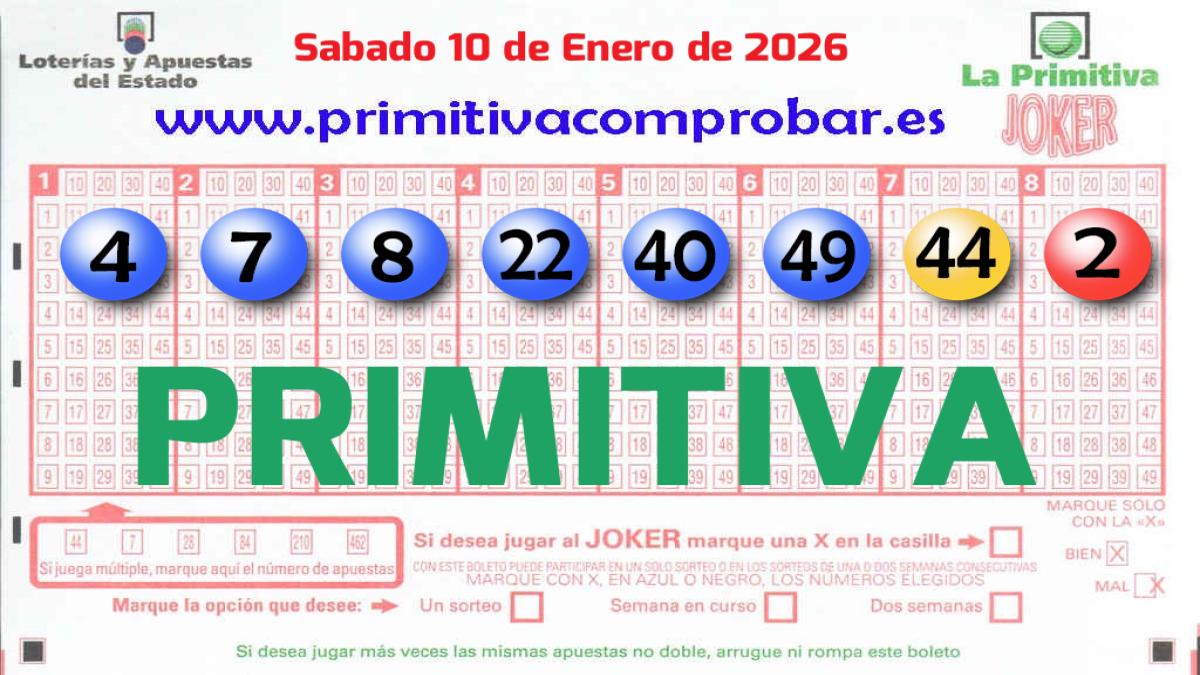 Primitiva del 2026-01-10