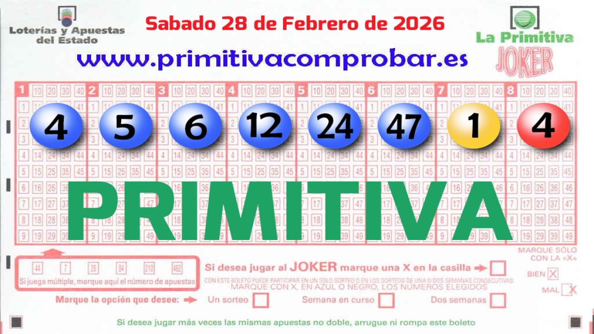 Primitiva del 2026-02-28
