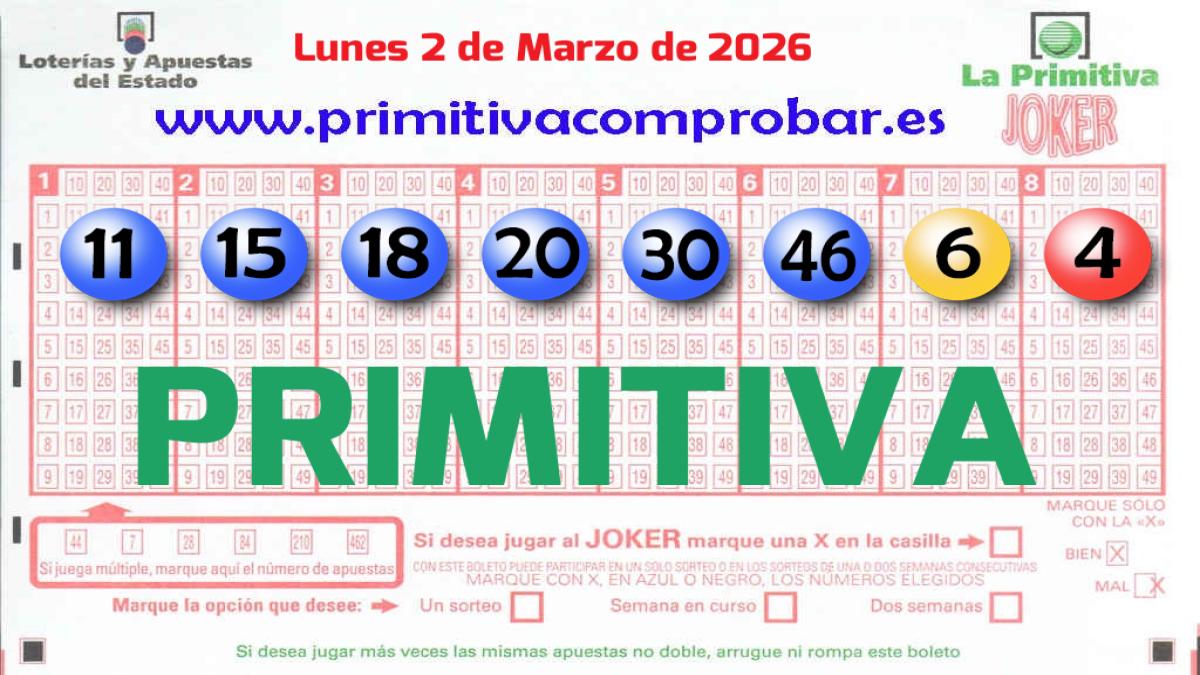 Primitiva del 2026-03-02