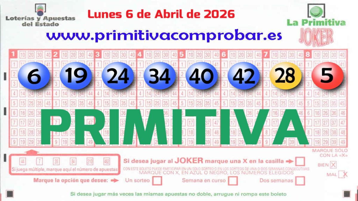 Primitiva del 2026-04-06