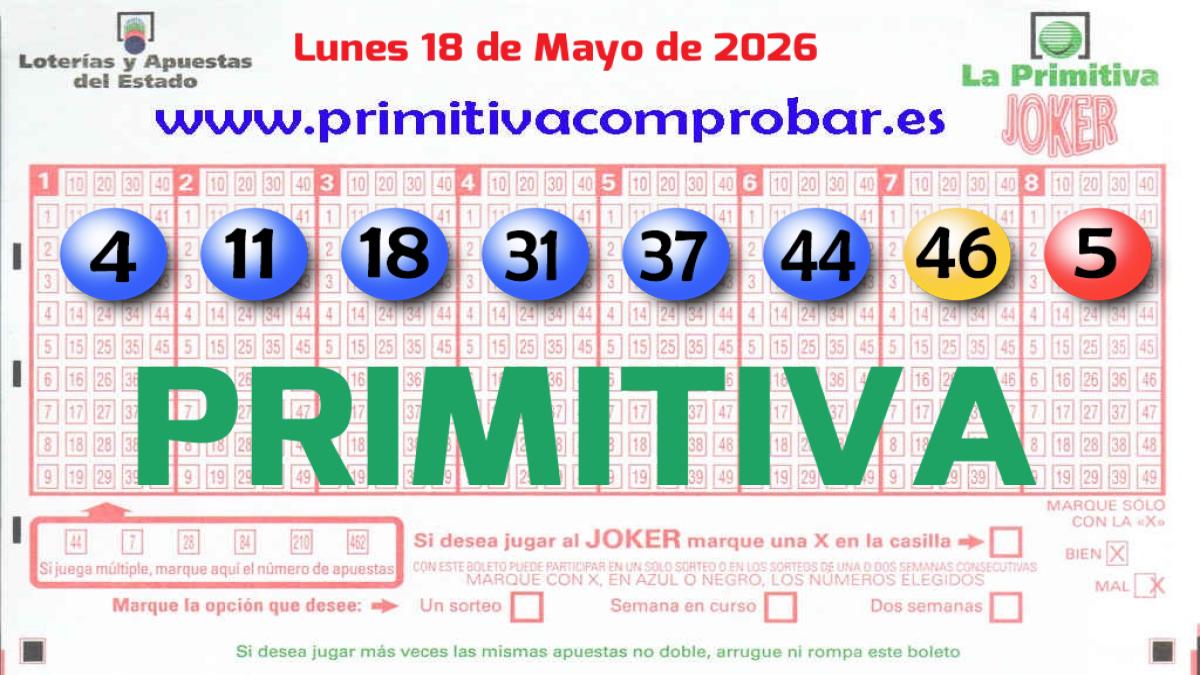 Primitiva del 2026-05-18