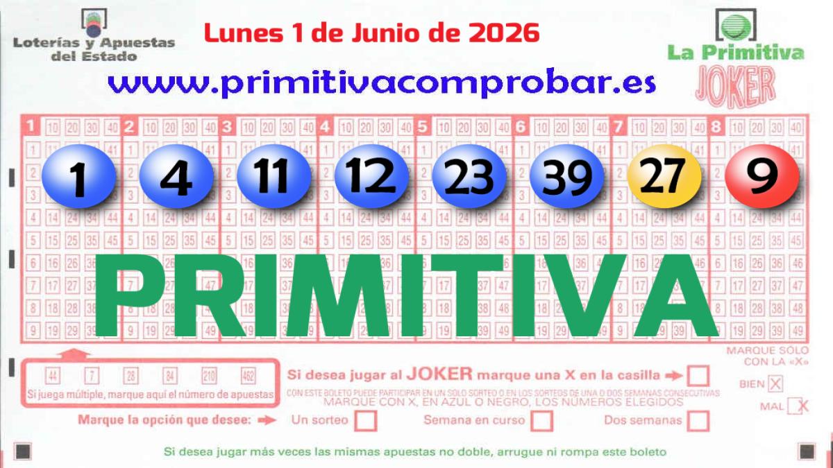 Primitiva del 2026-06-01