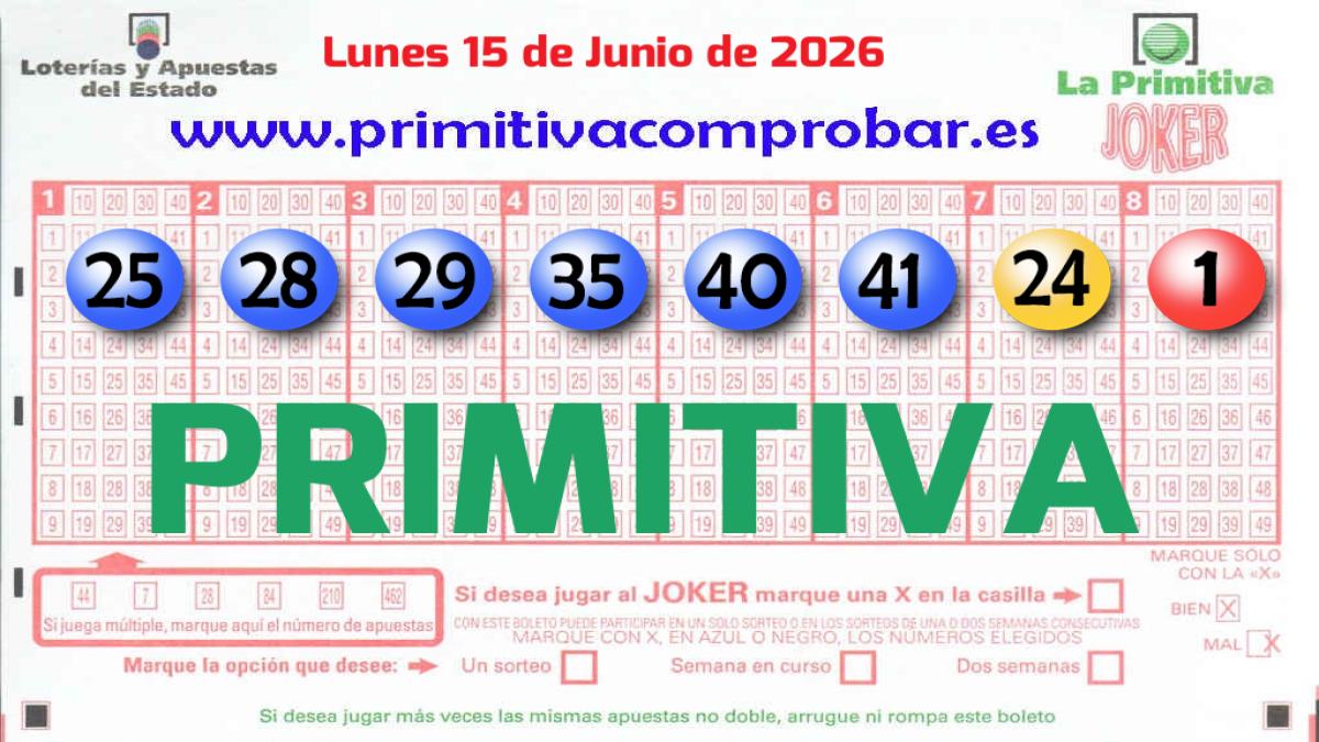 Primitiva del 2026-06-15