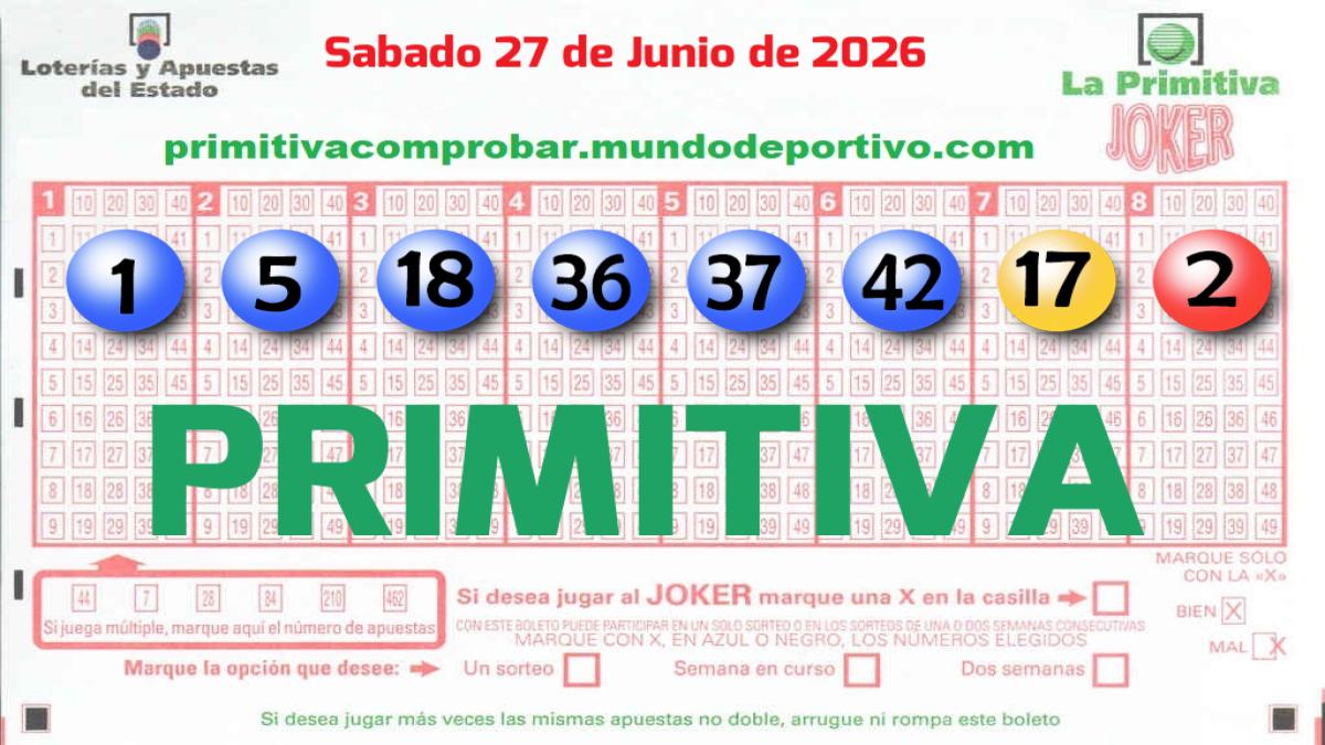 Primitiva del 2026-06-27