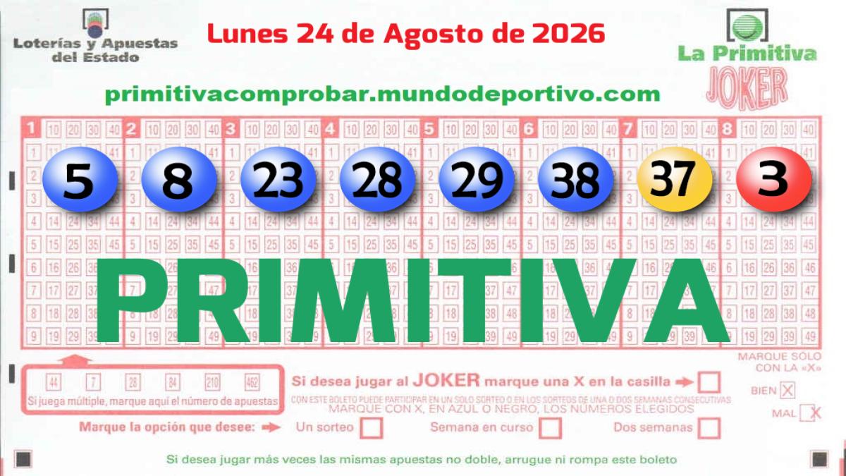 Primitiva del 2026-08-24