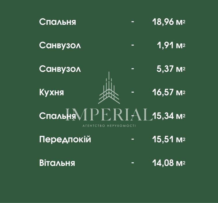 3-кімнатна квартира