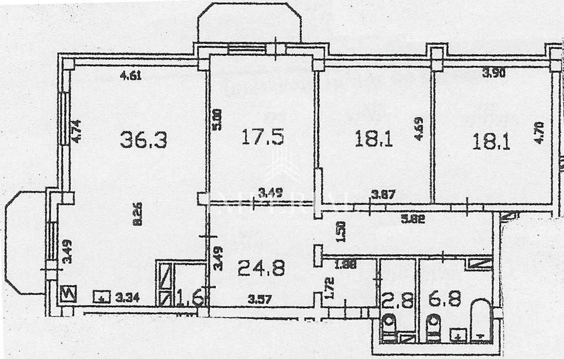 4-кімнатна квартира