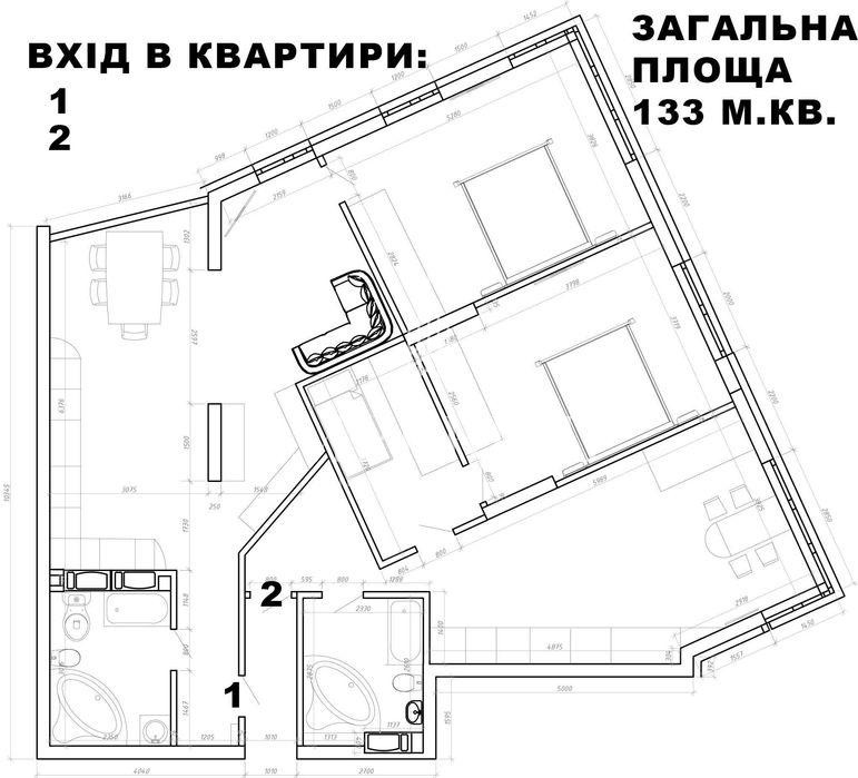 4-кімнатна квартира