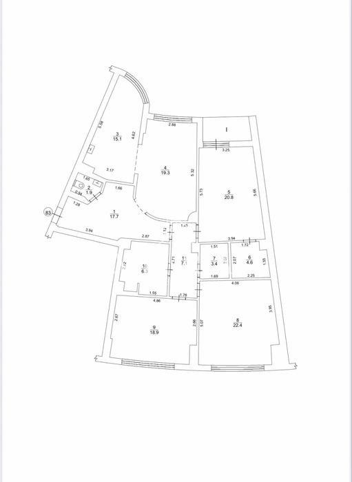 4-кімнатна квартира