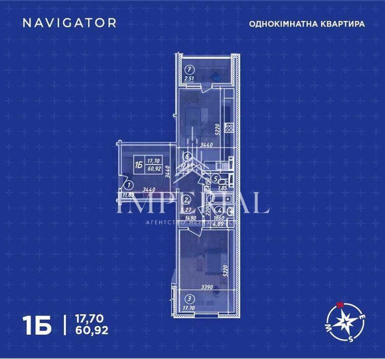 1-кімнатна квартира