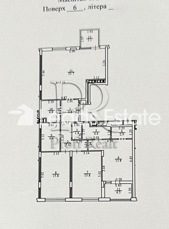 3-кімнатна квартира