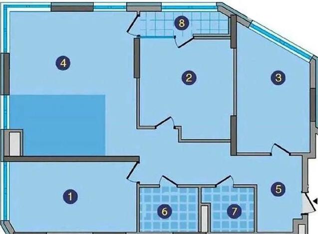 4-кімнатна квартира