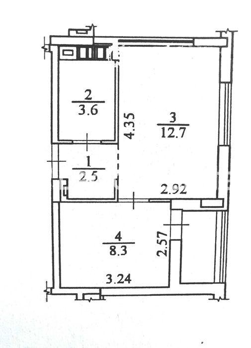 1-кімнатна квартира