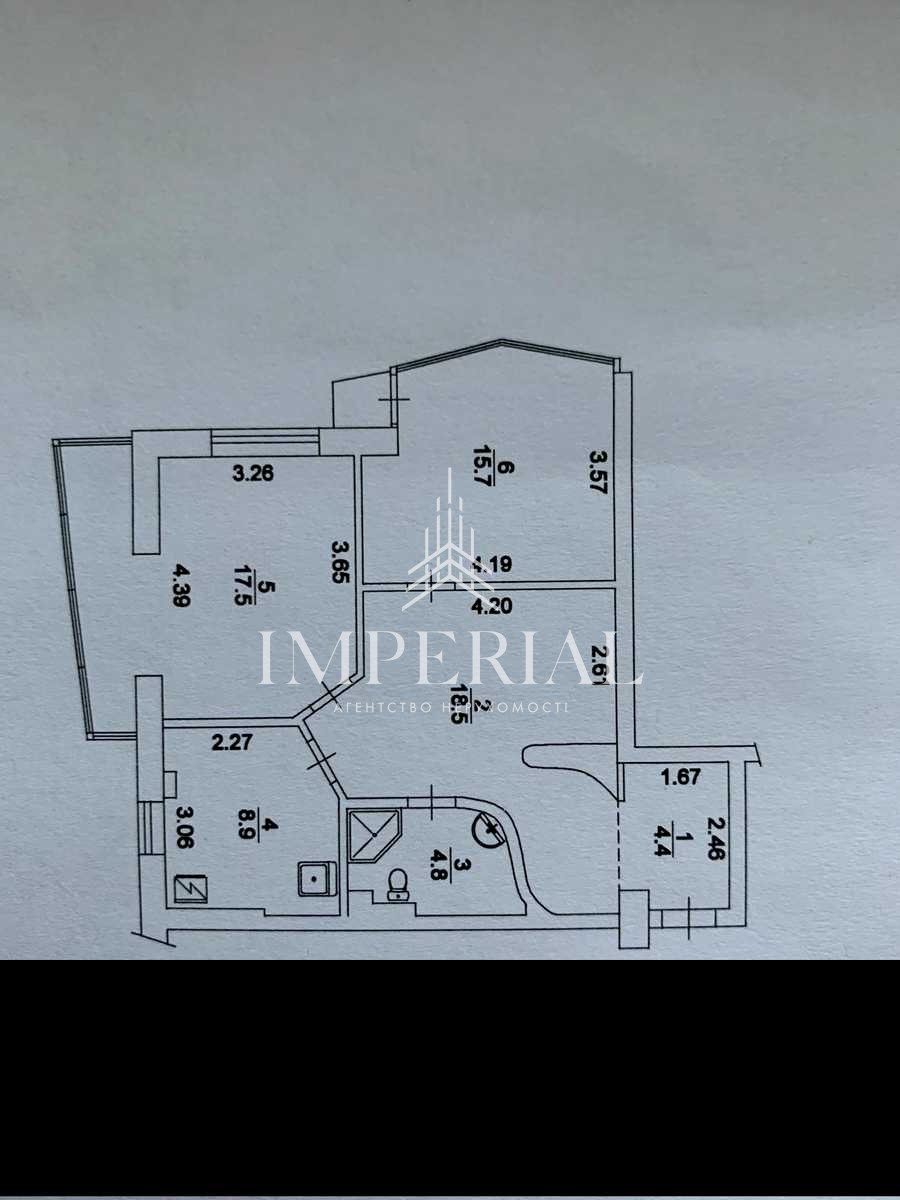3-кімнатна квартира