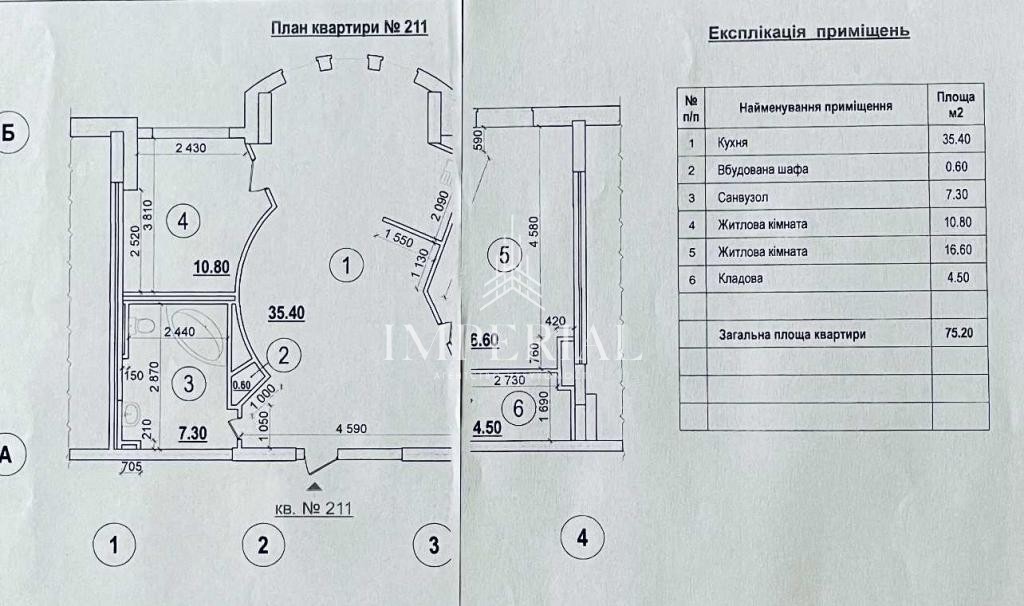 2-кімнатна квартира